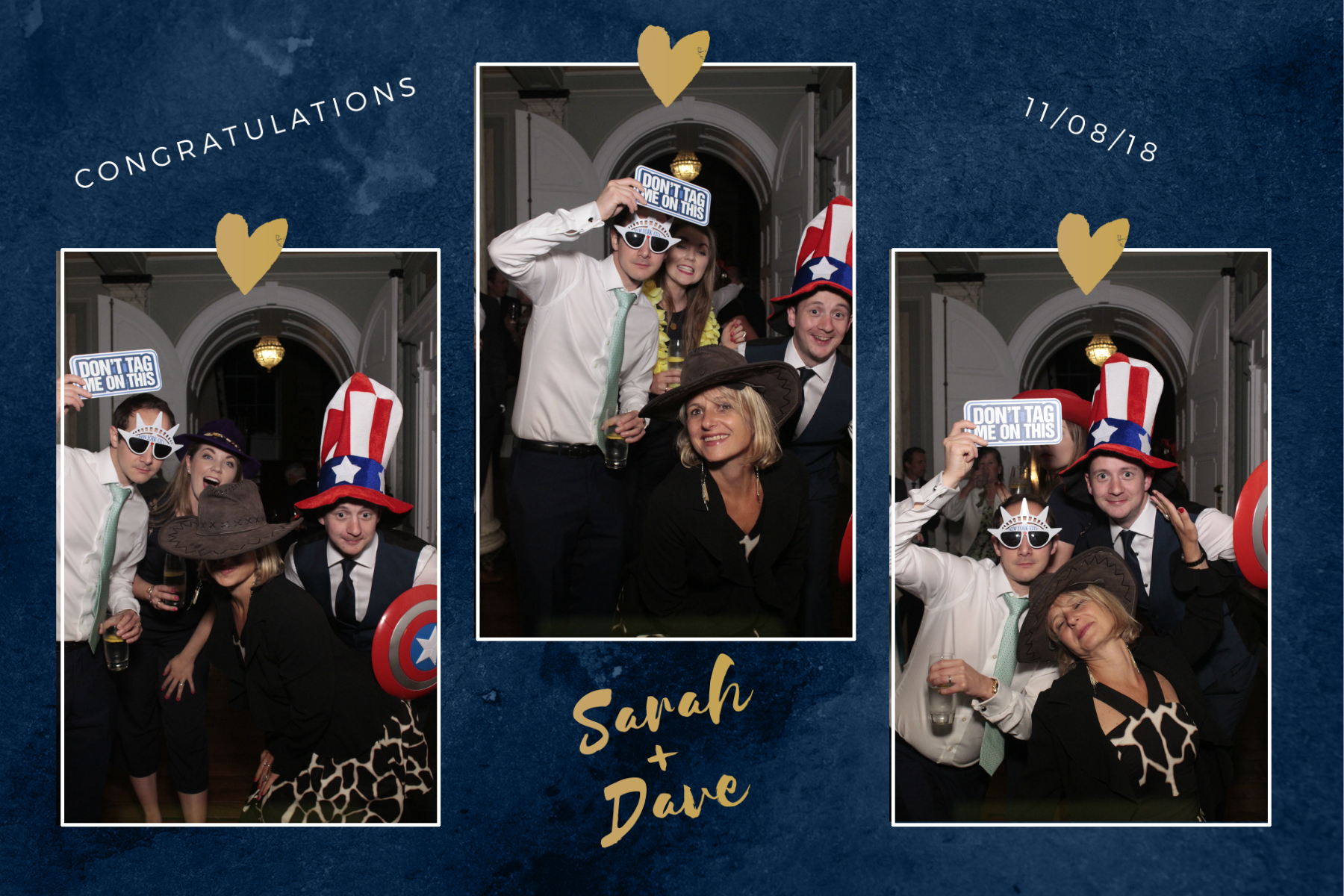 Sarah & Dave's Wedding | View more photos from the event at gallery.myphotoboothexperience.co.uk/u/MyPhotoBoothExperienceLtd/Sarah-Daves-Wedding